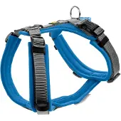 Hunter Maldon Up Imbracatura per cani (XS, blu/grigio)