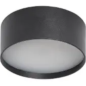 CMD Plafoniera LED 9094, Ø 15 cm, antracite, IP44, metallo