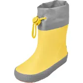 Playshoes Stivale di gomma giallo / grigio scuro