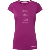 Vaude Women's Tekoa Wool Maglia merino Donna (34, lilla)