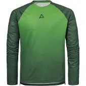 Schöffel Longsleeve Style Koitere Maglietta da ciclismo Uomo (56, verde)