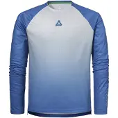 Schöffel Longsleeve Style Koitere Maglietta da ciclismo Uomo (48, blu)