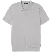 Ecoalf Olmo Knit Maglia polo Uomo (XXL, grigio)