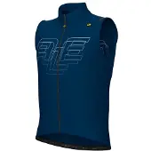 ALÉ Sauvage Vest Gilet da ciclismo Uomo (3XL, blu)