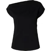Selected Top A Maniche Corte Donne Nero L