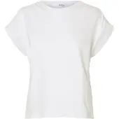 Selected Top A Maniche Corte Donne Bianco XS