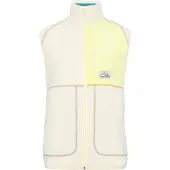 Kari Traa Women's Emma Vest Gilet in pile Donna (L, bianco)