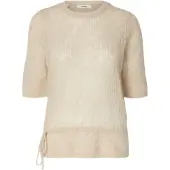 Selected Top A Maglia Donne Grigio L