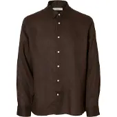 Selected Camicia Uomini Marrone XXL