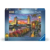 Ravensburger Puzzle Tower Bridge Al Tramonto (12000041) 1000 Pezzi