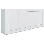 Itamoby - Madia 4 ante 200x40x83,5 cm Elios bianco lucido