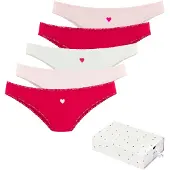 LASCANA Slip rosa / porpora / bianco