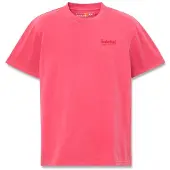 Timberland Rugged Active Gear Back Graphic Tee T-shirt Uomo (L, fuchsia)