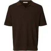 Selected Polo Uomini Marrone XXL
