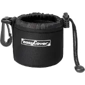 Easycover ECLCXS, custodia, nera, in neoprene, con cordoncino di chiusura