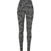 Urban Classics Leggings nero / bianco