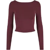 Urban Classics Maglietta rosso ciliegia