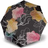 Knirps Ombrello senape / rosa / nero
