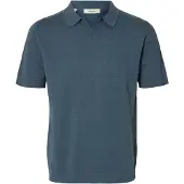 Selected Camicia Polo In Maglia Uomini Grigio XXL