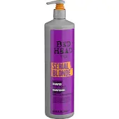 Tigi Bed Head Serial Blonde Shampoo Ristrutturante Viola 970ml — Shampoo