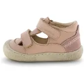 Naturino Kid's Irtys Nappa/Suede Sandali Bambini (26, beige/marrone)
