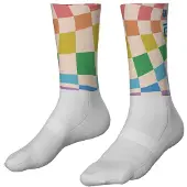 ALÉ Q-Skin 21cm Socks Calze da ciclismo (48-50 - XL, grigio)