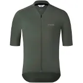 Straede Aerlig Jersey Maglietta da ciclismo (L, grigio/olivia)