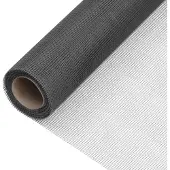 Syfax Zanzariera in Fibra di Vetro 112x2000 cm Nera