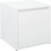 Syfax Cassetto Contenitore Bianco 40,5x40x40 cm in Legno Multistrato