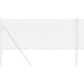 Syfax Recinzione Esagonale 0,5 x 50 m PVC Grigio