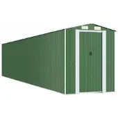 Syfax Capanno da Giardino Verde 192x1021x223 cm Acciaio Zincato