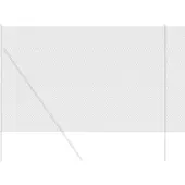 Syfax Recinzione Esagonale 1,5 x 10 m PVC Grigio