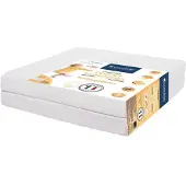 Candide Materasso per bambini, , Cotone, pieghevole, 60x120cm, 2 pezzi, Schiuma poliuretanica, Bianco