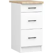 Akord Armadio Oliwia Con Piano Bianco 40X46X85 Cm