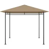 Syfax Gazebo 3x3x2,7 m Grigio Talpa 180 g/m²