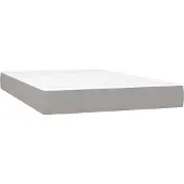 Syfax Materasso a Molle Insacchettate Rigidità Media Grigio Chiaro 120x200x20 cm
