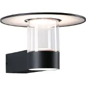 Paulmann Lampada da parete per esterni a LED Sienna Rilevatore di movimento crepuscolare (HF) resistente all'acqua di mare