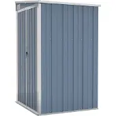 Syfax Capanno Giardino a Parete Grigio 118x100x178 cm Acciaio Zincato