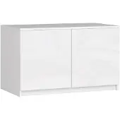 Akord Nadställning per guardaroba S90 2D 2 ripiani bianco lucido