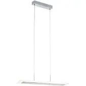 Eglo 96863 Manresa LED lampada a sospensione 19W nichel satinato