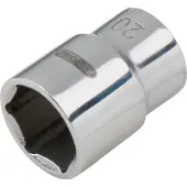 Ks Tools ACCIAIO INOX Bussola esagonale da 1/2", 13 mm