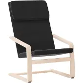 Syfax Sedia Relax Nera in Tessuto