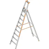Layher Stufenstehleiter einseitig begehbar Topic 1064 9 Stufen
