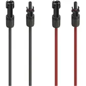 Hama 00223902 Prolunga cavo solare MC4 5m rosso/nero