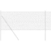Syfax Recinzione Esagonale 0,4 x 25 m PVC Grigio