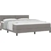 Syfax Letto a molle con testiera Talpa 180 x 200 cm Tessuto