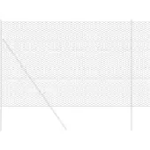 Syfax Recinzione Esagonale 1,6 x 10 m PVC Grigio