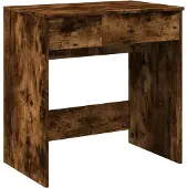 Syfax Toeletta con Specchio Rovere Fumo 73x46,5x120 cm