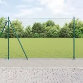 Syfax Recinzione esagonale con base in cemento 10 x 1,5 m Verde Rete