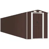 Syfax Capanno Giardino Marrone Scuro 192x1021x223 cm Acciaio Zincato